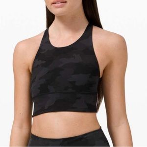 lululemon free to be wild high neck longline bra light support A/B Cup